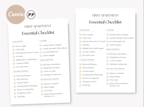 First Apartment Checklist: Your Digital Guide to a Smooth Move