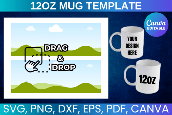 Mastering the 12oz Mug Template: A Designer's Guide to Full-Wrap Sublimation