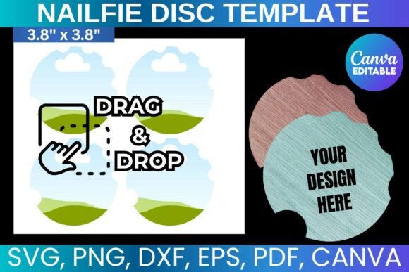 Nailfie Disc Template: The Ultimate Nail Tech Prop
