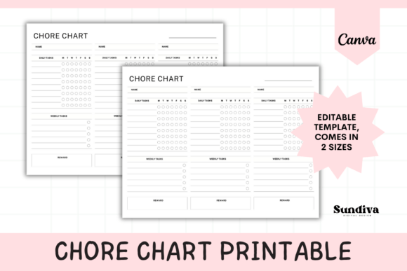 Streamline Your Home: The Ultimate Editable Canva Template