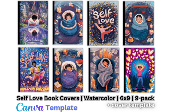 Streamline Your KDP Publishing with 9 Self Love Book Covers