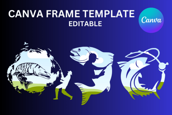 Unleashing the Big Catch: A Designer's Guide to This Canva Frame