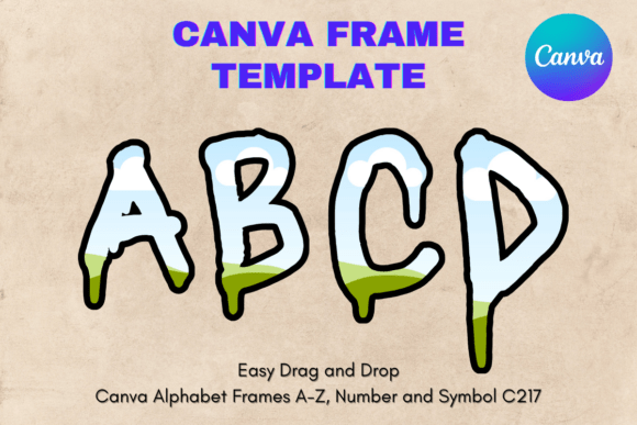 Unlocking Your Brand's Voice with Canva Letters Frame Alphabet Template217